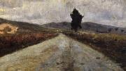 Amedeo Modigliani Small Tuscan Road oil on canvas